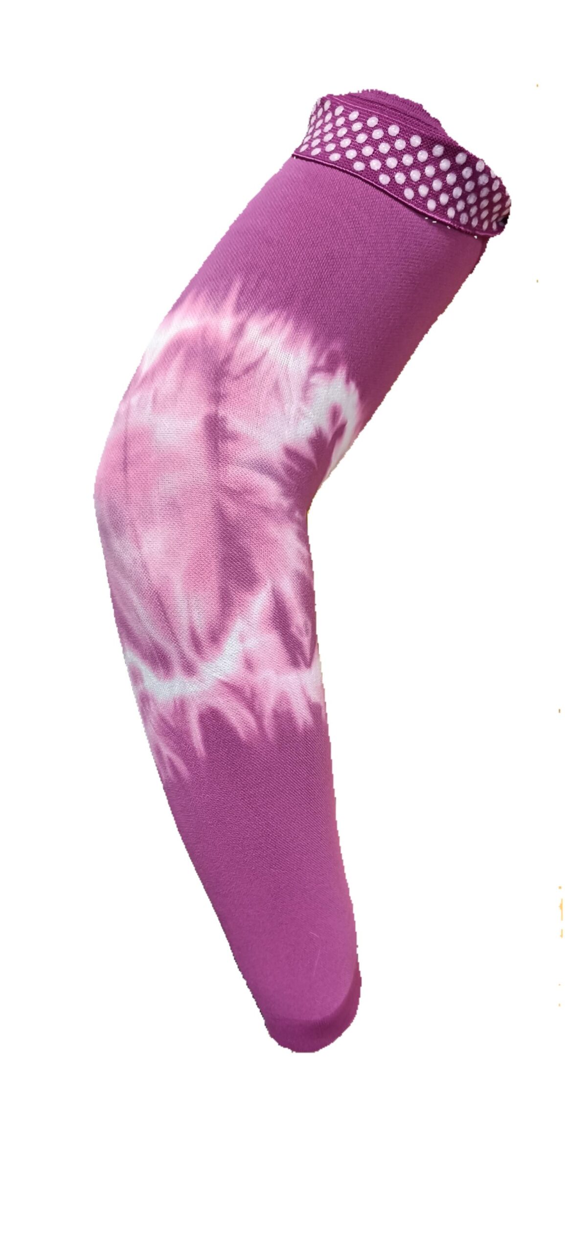 Manchon rectiligne avec bande antiglisse à picot