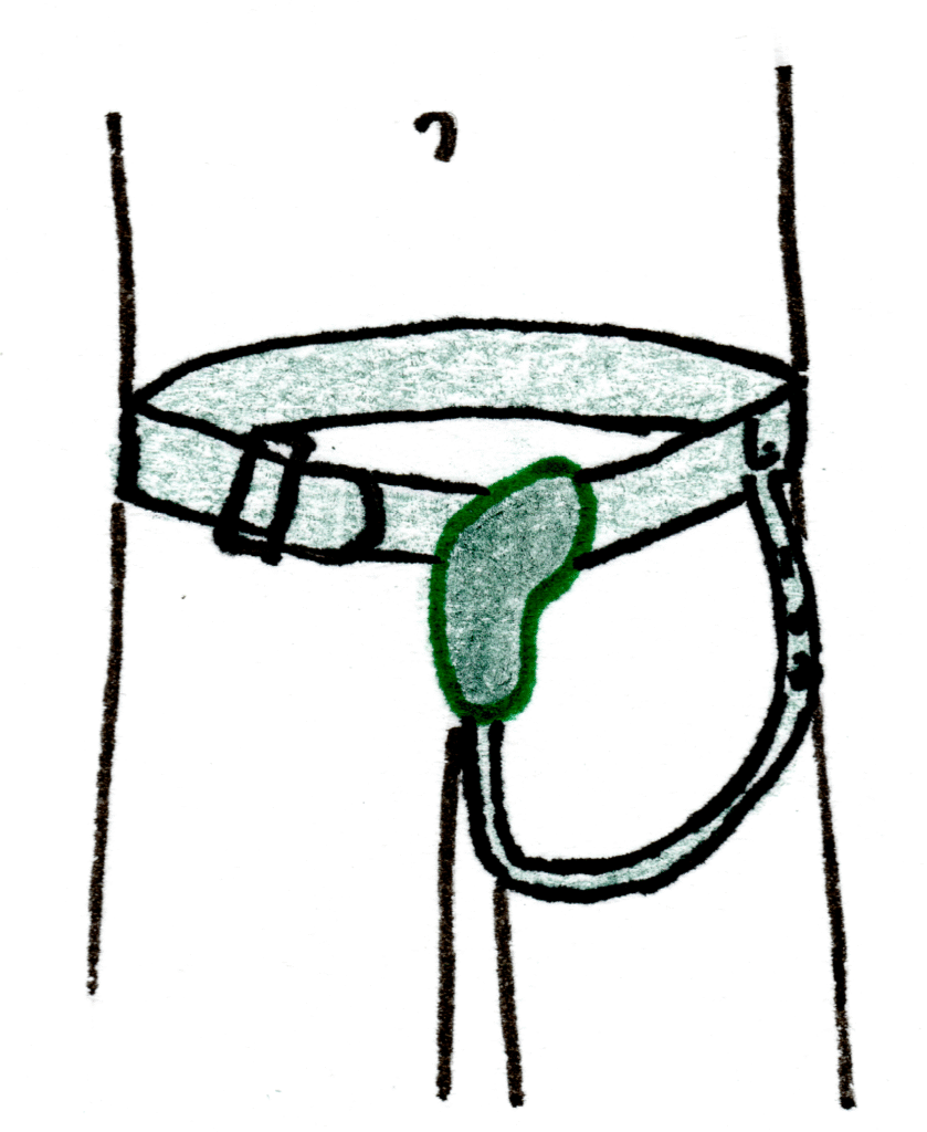 dessin bandage herniaire