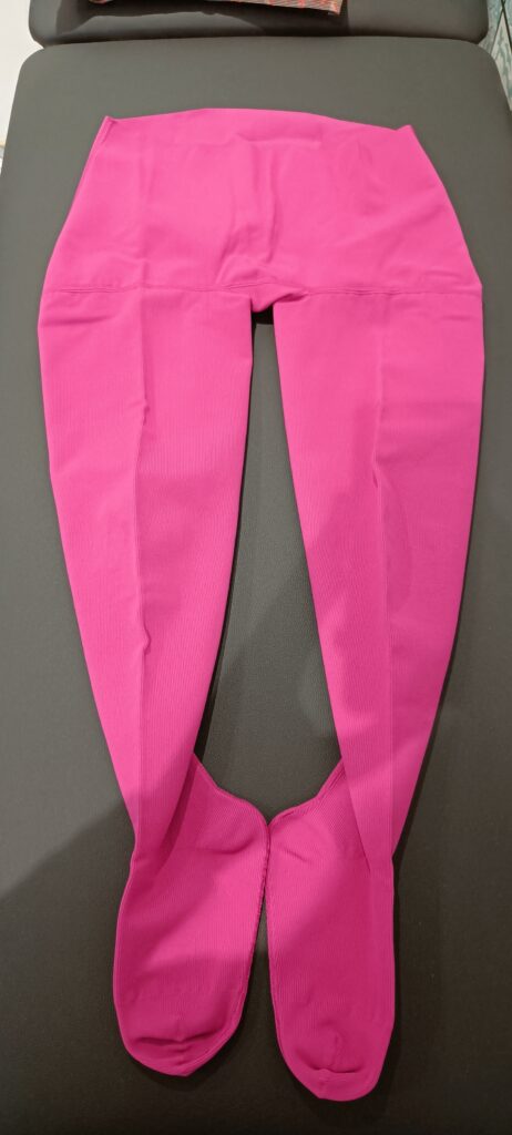 Collant tissu rectiligne lipœdème